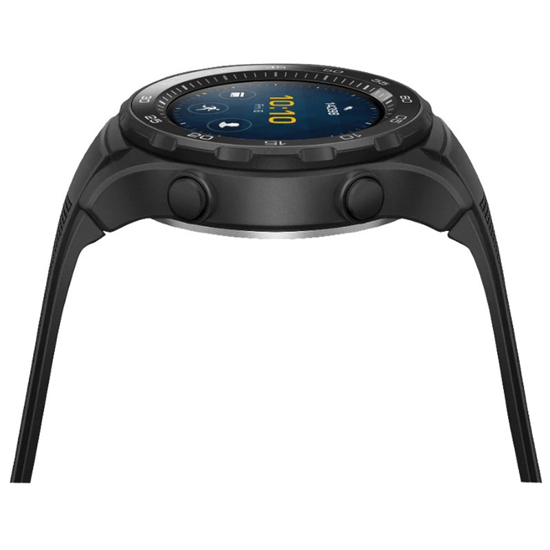 HUAWEI Watch 2 Smartwatch, Kunststoff, 140-210 mm, Carbon Schwarz