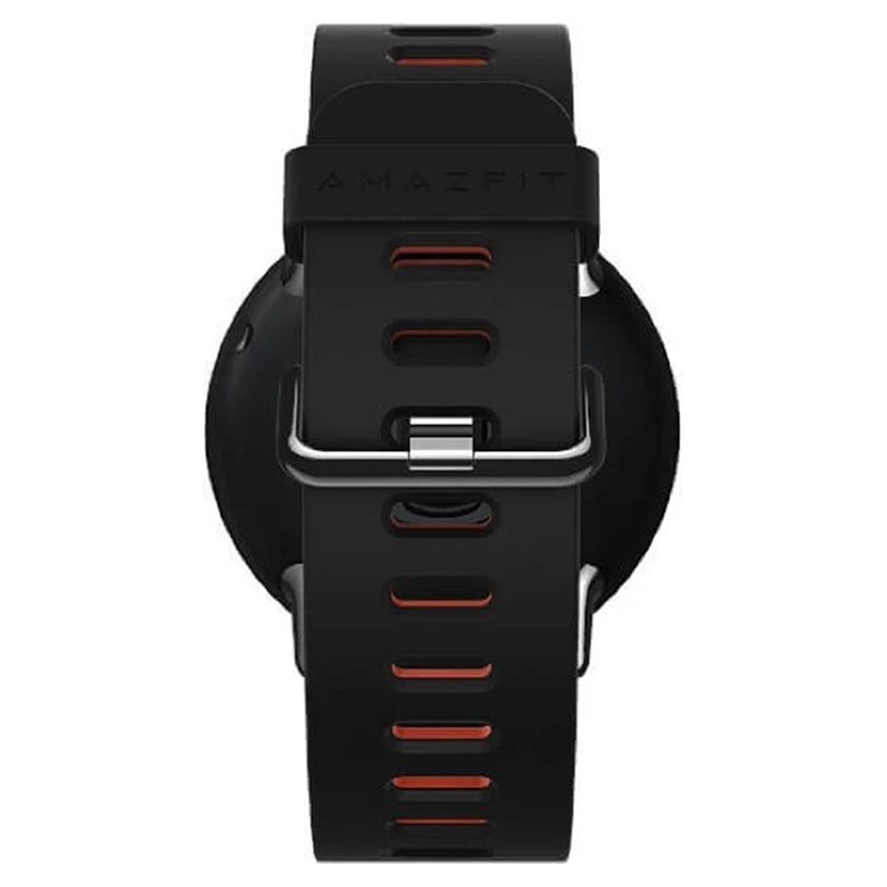 XIAOMI Amazfit Pace - Smartwatch (Armband 22 mm mit Schnellverschluss, Silikon, schwarz)