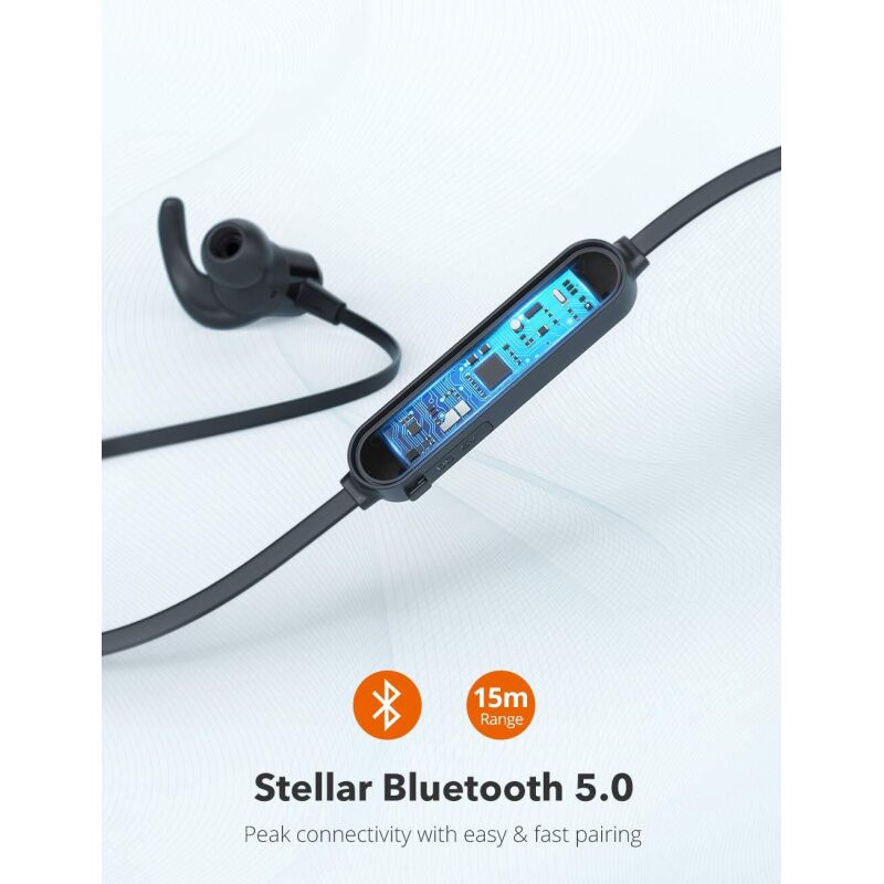 TaoTronics TT-BH076 In-Ear Bluetooth Headset KopfhÃ¶rer, Bluetooth 5.0, IPX6 Spritzwasserschutz, SBC AAC Codec