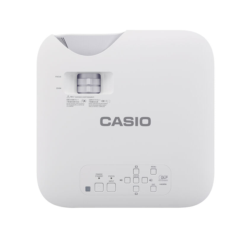 CASIO XJ-F101W - DLP-Projektor / WXGA 3500lm / 20.000:1 / 2xHDMI, Composite, VGA, 3,5mm AudioIn/out