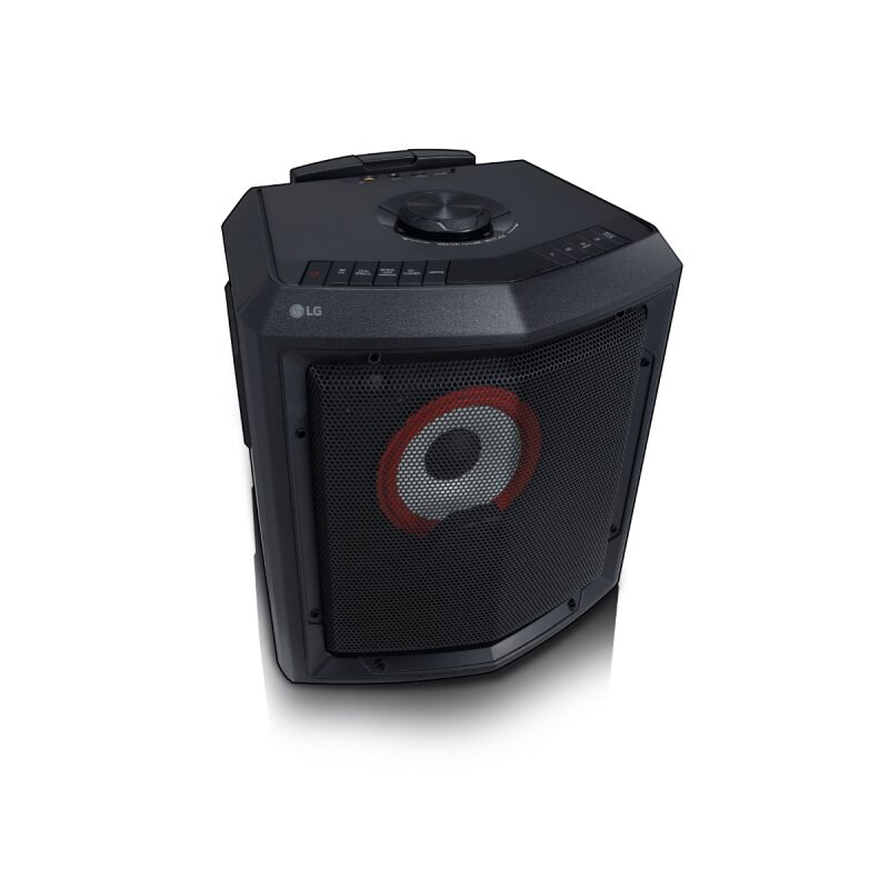 LG RL2, Schwarz - Portables HiFi System (50W, XBOOM, Radio/USB, Karaoke, Bluetooth, Akku)